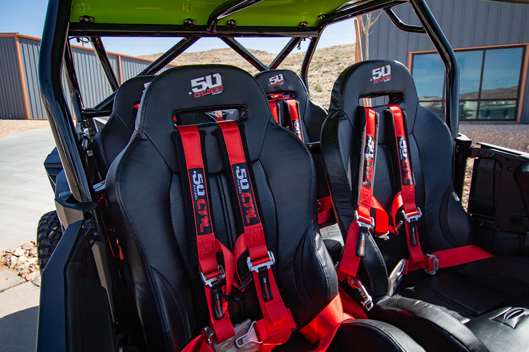 50 Caliber Racing Harness Seat Belts