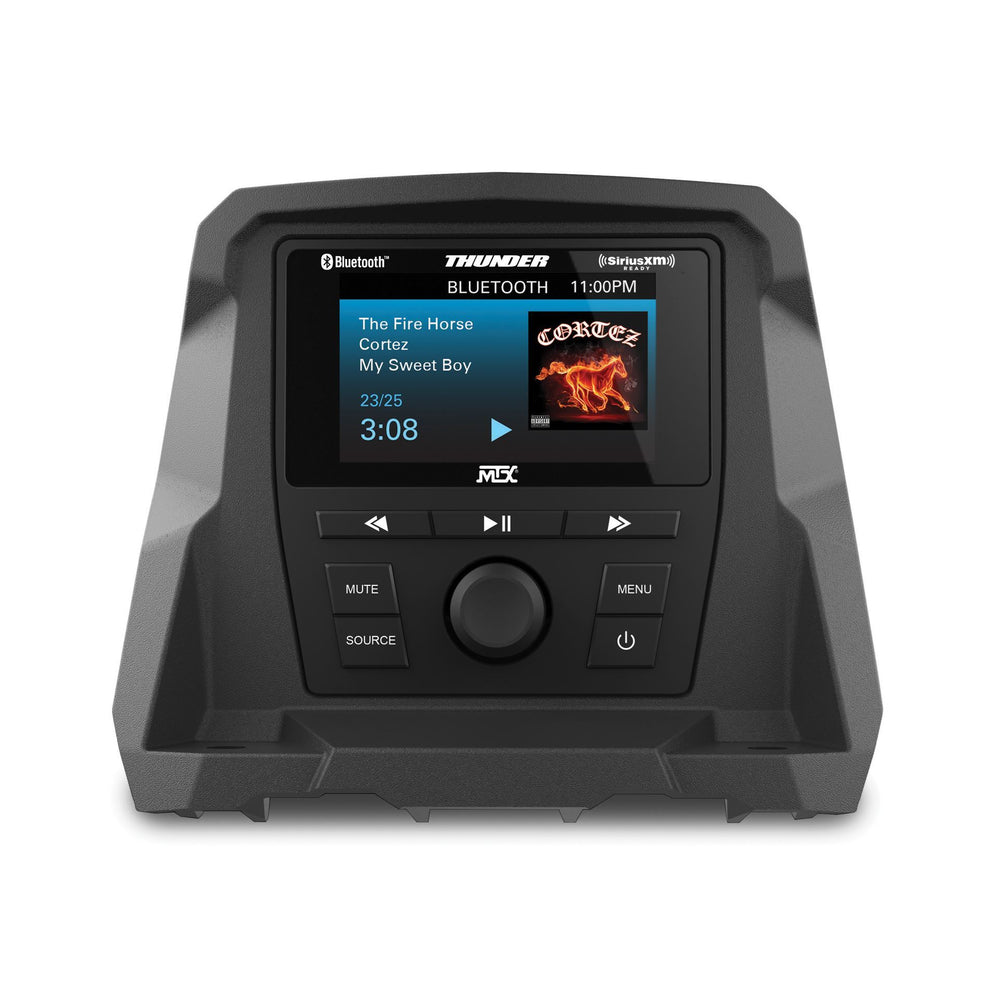 mtx head unit for canam x3 on white background