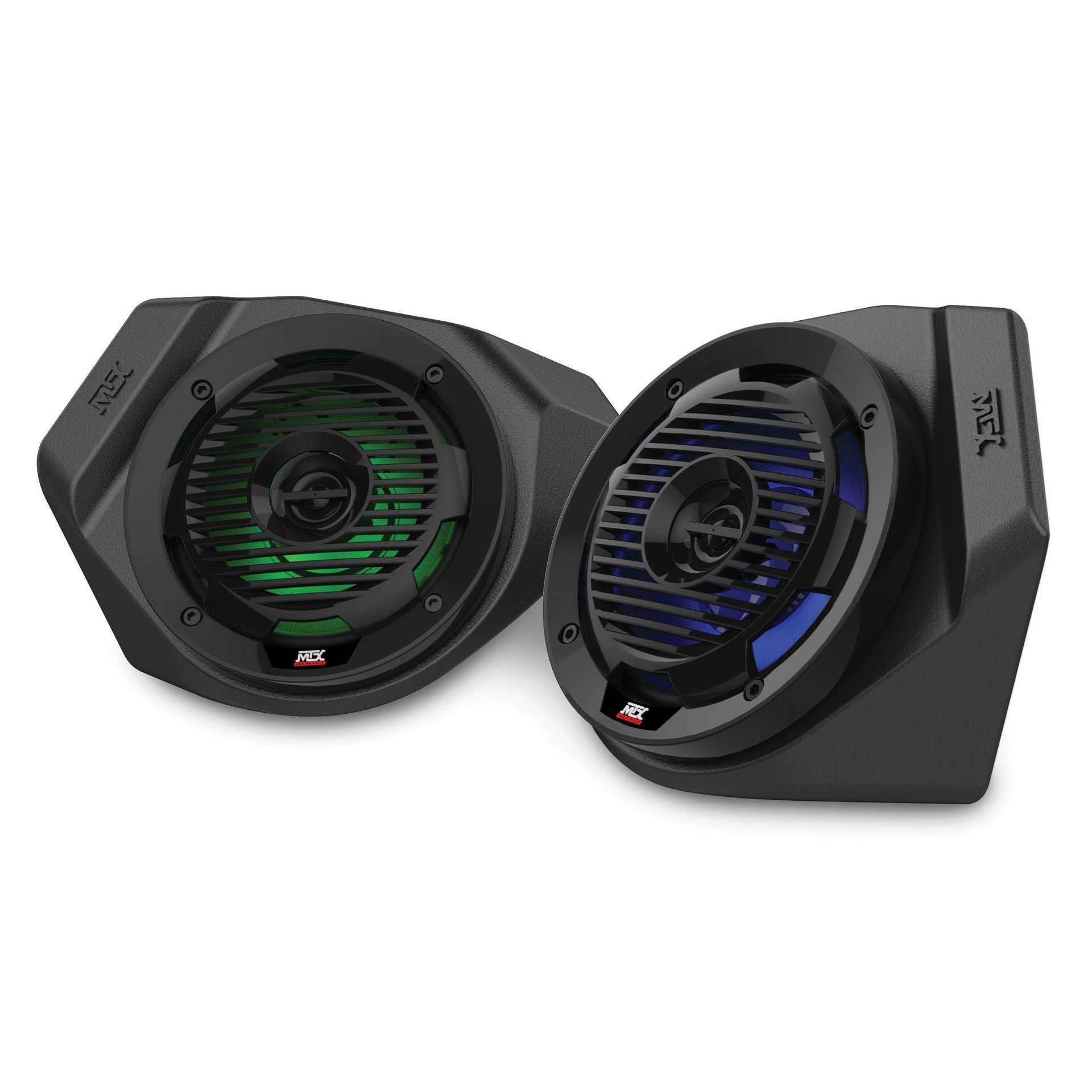 mtx speaker pod set for canam x3 on white background