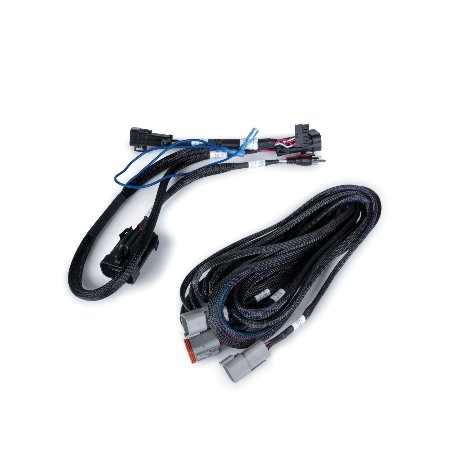 mtx plug and play wiring harness on white background