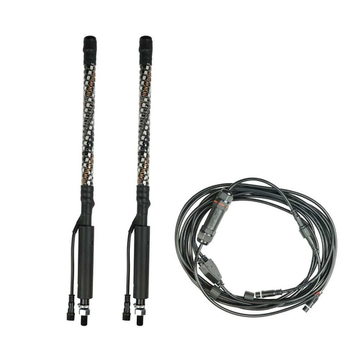 R1 Industries Wildcat Extreme LED Whips (PAIR) - Revolution Off-Road