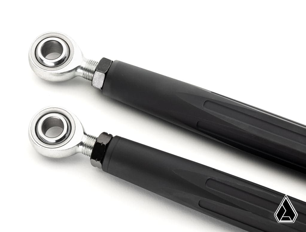 Assault Industries Turret Heavy Duty Radius Rods - 6061 T6 Aluminum, Adjustable Heim Joints for Can-Am Maverick X3