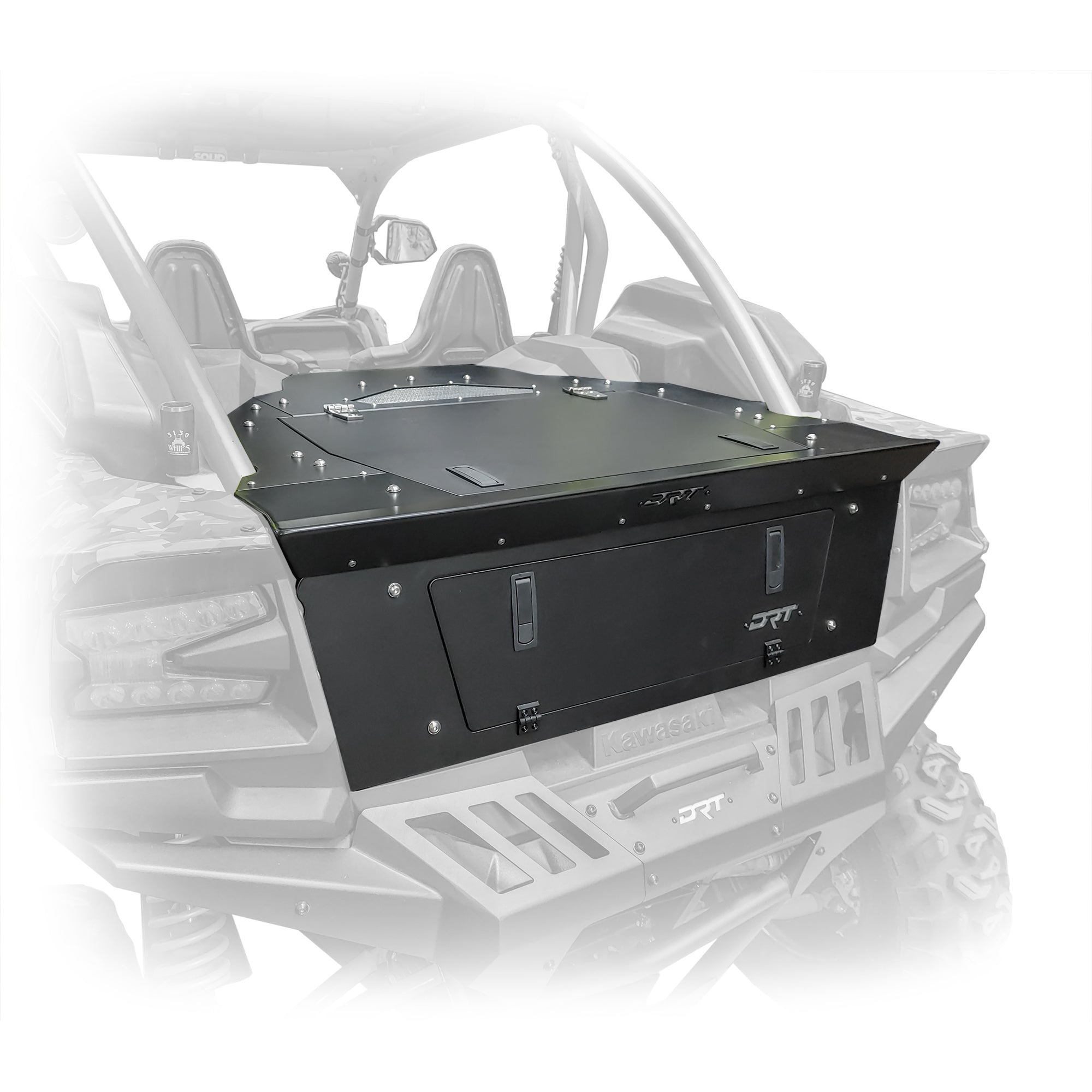 drt trunk enclosure for krx1000 installed on machine