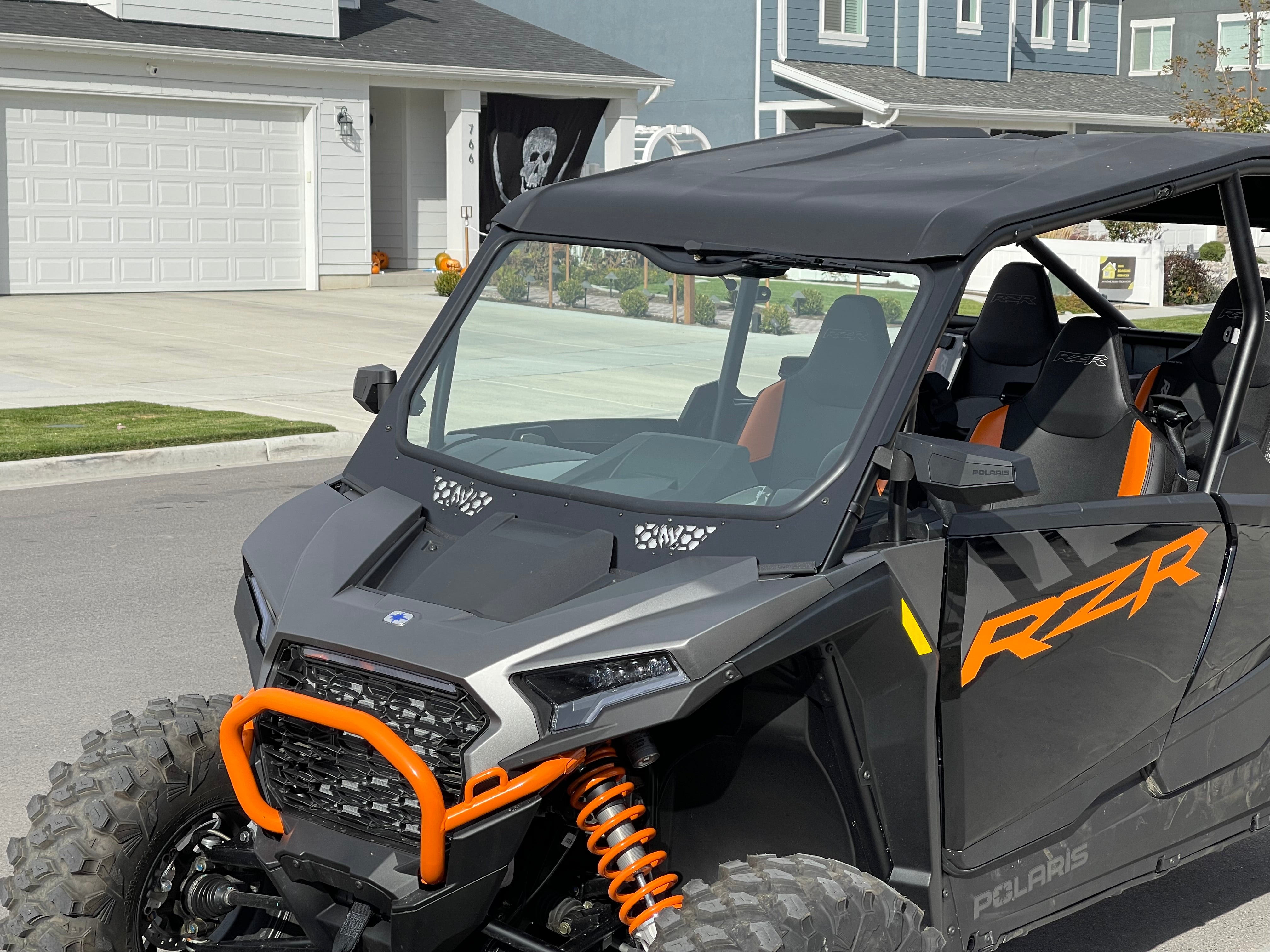 Moto Armor Full Glass Windshield for 2024 Polaris RZR XP 1000 | Premium Visibility & Durability