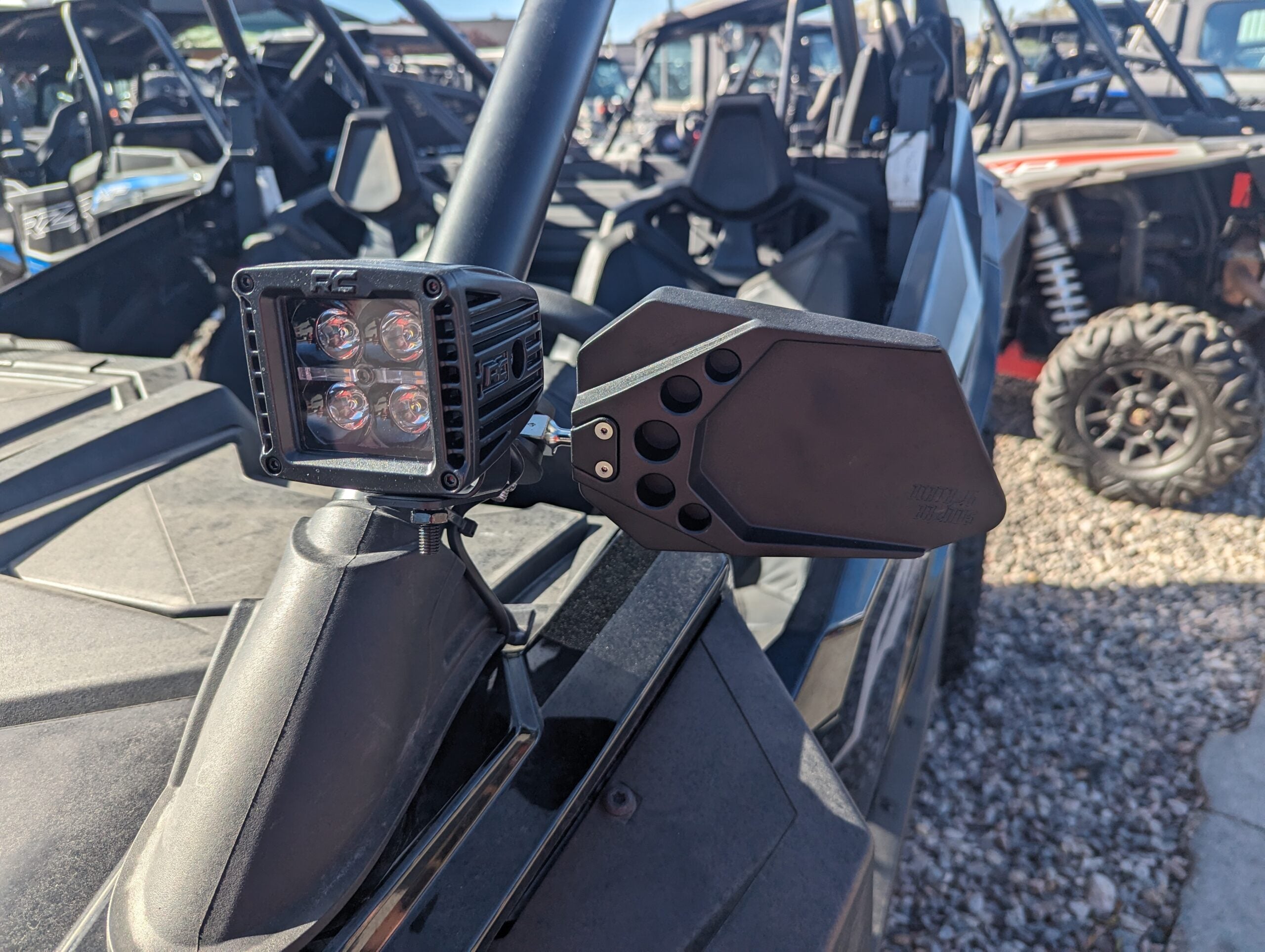 UTV Billet Mirrors | Dirtbag Brands