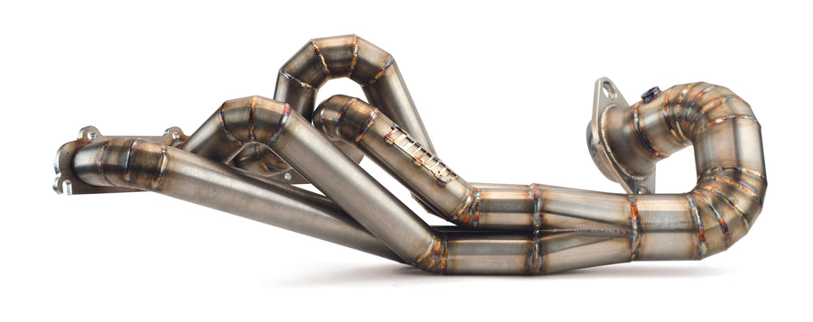 trinity racing headed pipe for polaris pro r 