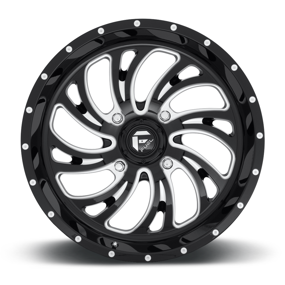 Fuel Kompressor Gloss Black D641 UTV Wheel - Revolution Off-Road