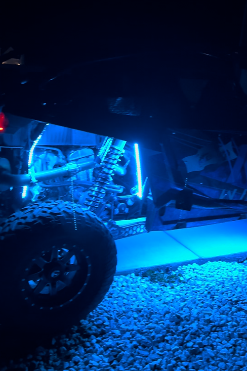 MB Whips Stage 2 LED Under Glow Kit | Polaris RZR