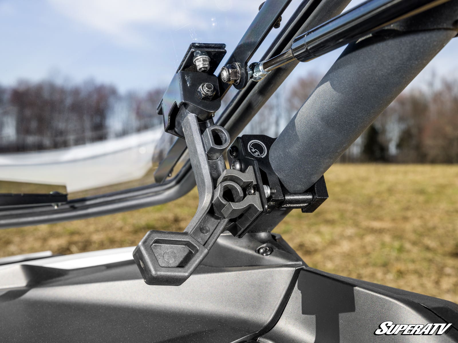 Can-Am Maverick R Scratch-Resistant Flip Windshield | Ultimate Versatility and Durability