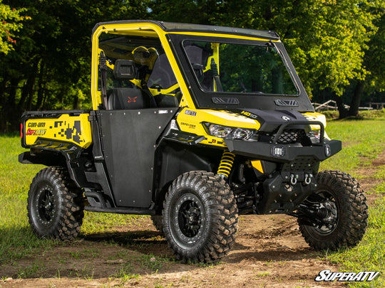 SuperATV Can-Am Defender Glass Windshield - Ultimate Clarity and Durability