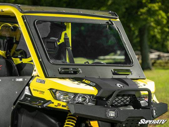 SuperATV Can-Am Defender Glass Windshield - Ultimate Clarity and Durability
