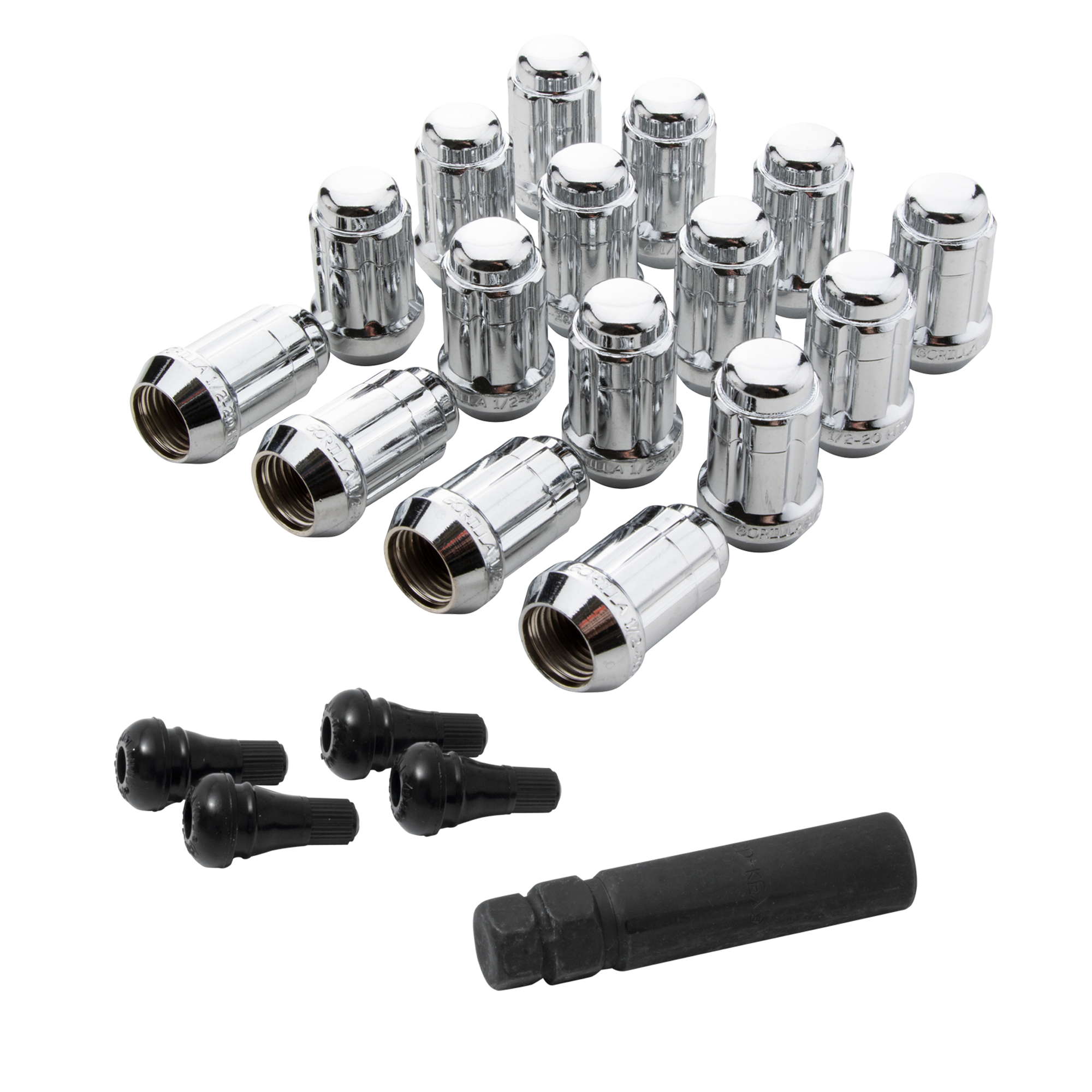 UTV Lug Nut Set 4 Lug 3/8 Spline