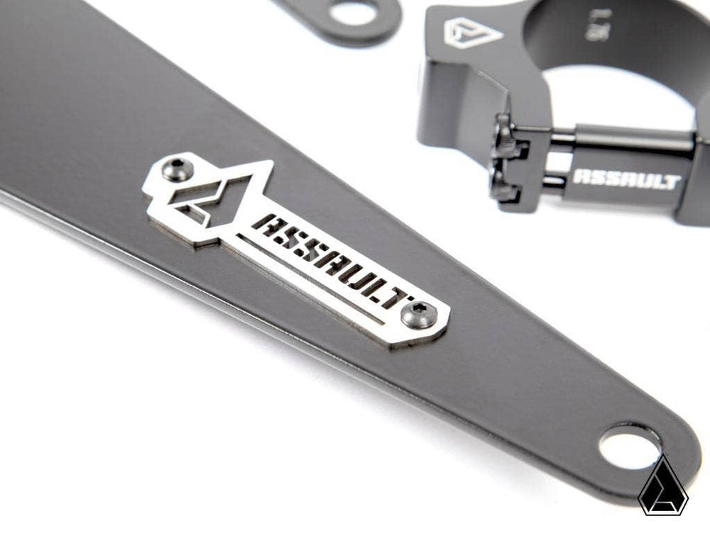 Assault Industries Universal Light Bar Bracket Kit - Durable Mounts for 40" Light Bars, Compatible with OEM & Aftermarket Cages