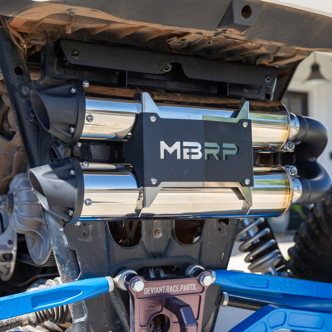 MBRP Performance Series Slip On Exhaust | 2016+ Polaris RZR XP Turbo