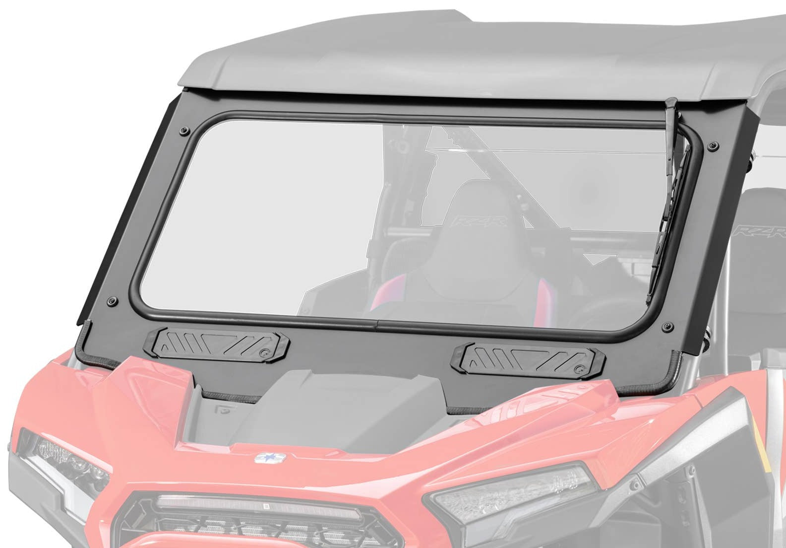 SuperATV Glass Windshield | 2024+ Polaris XP