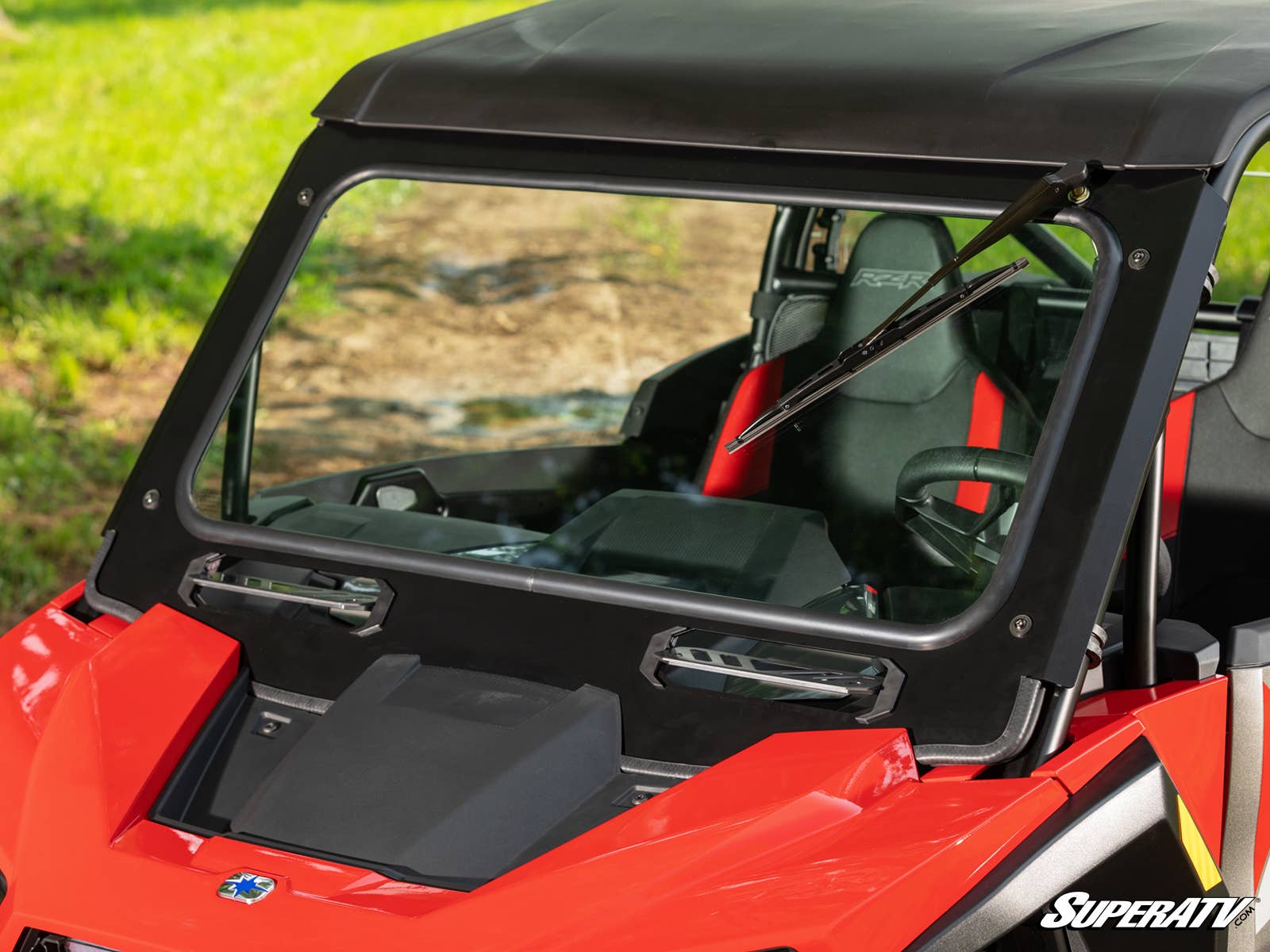 SuperATV Glass Windshield | 2024+ Polaris XP