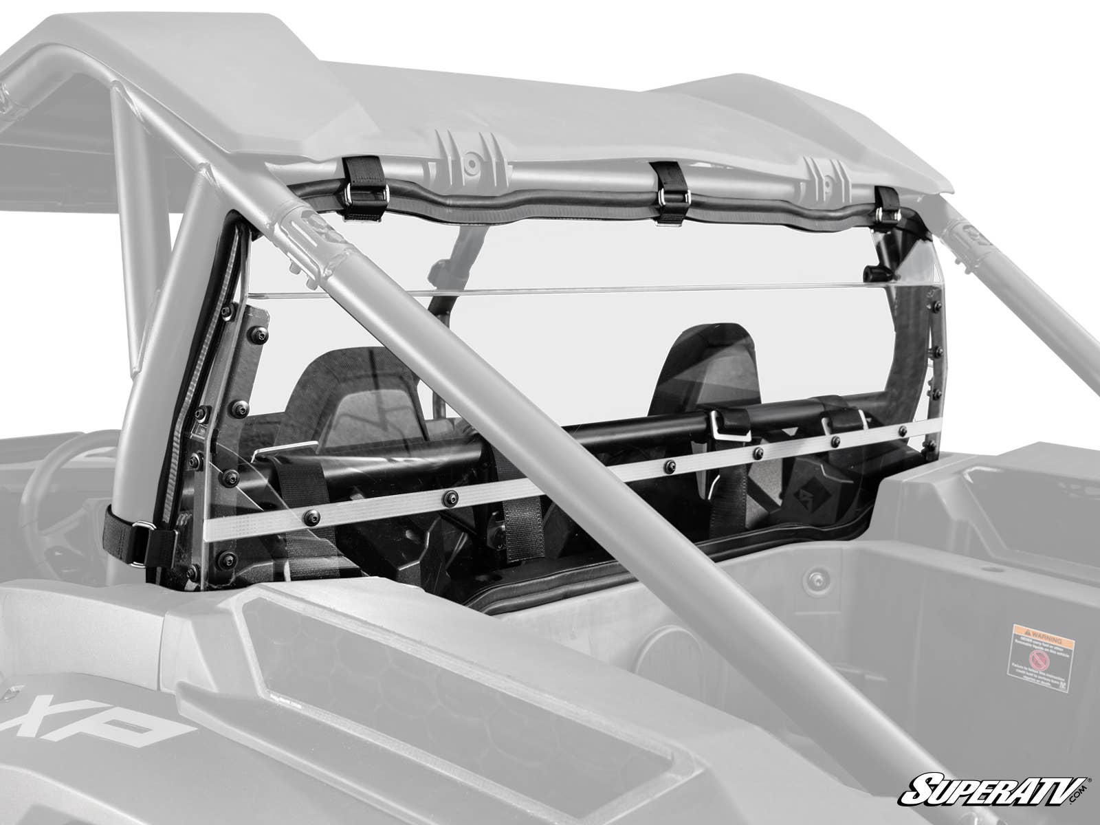 SuperATV Rear Windshield | 2024+ RZR XP1000