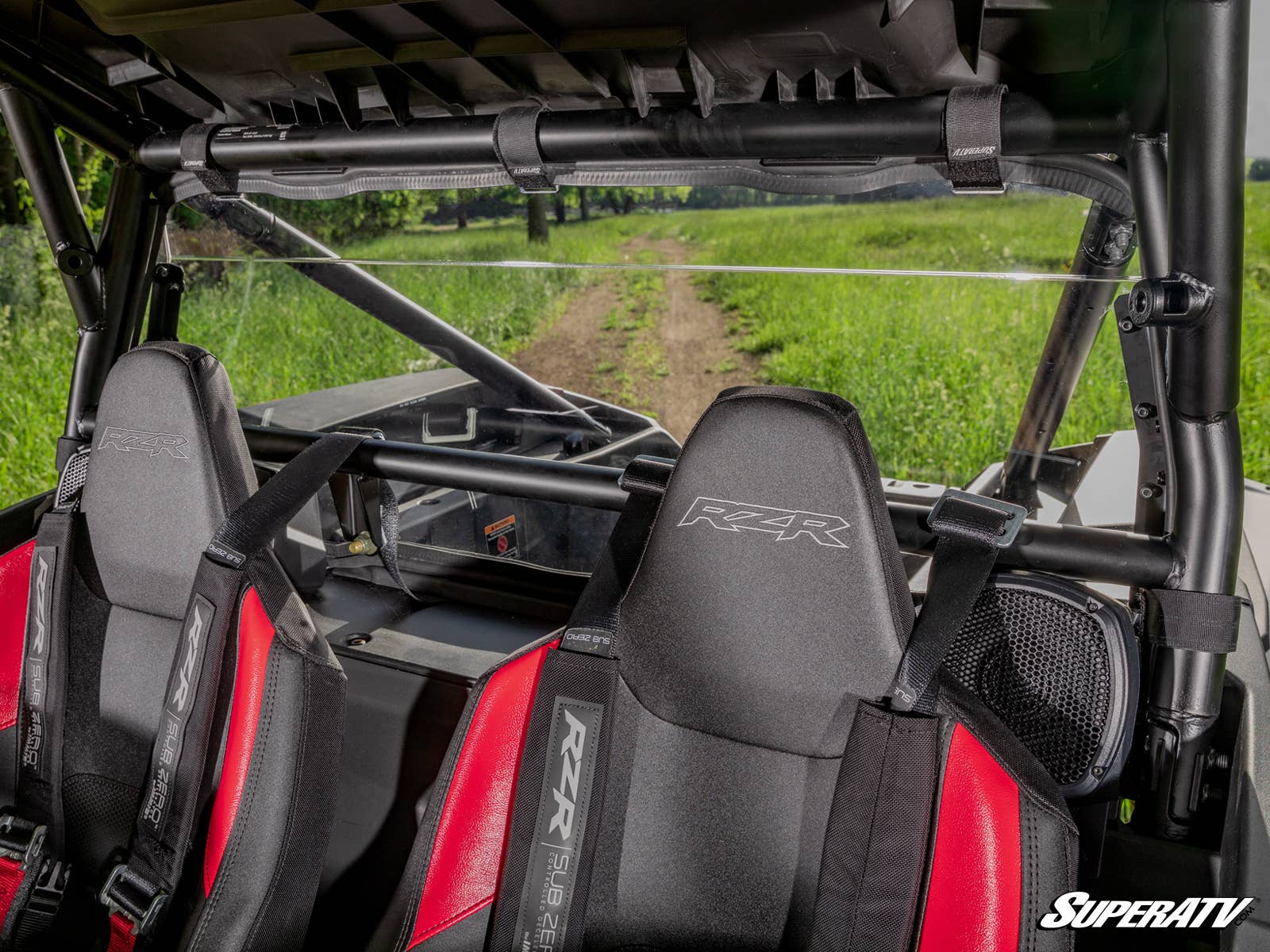 SuperATV Rear Windshield | 2024+ RZR XP1000