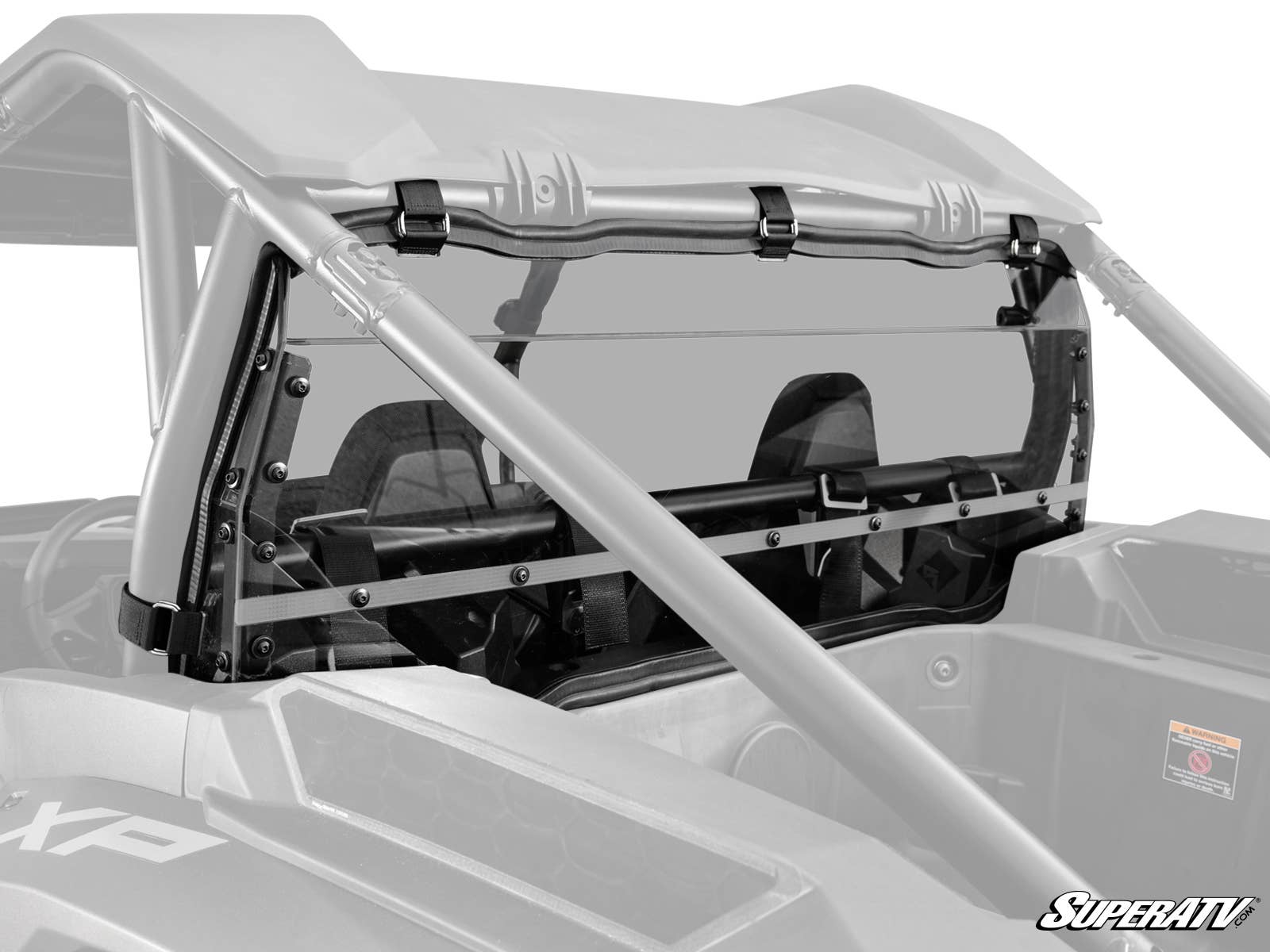 SuperATV Rear Windshield | 2024+ RZR XP1000