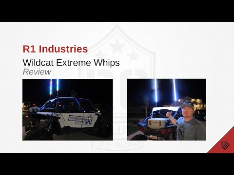 R1 Industries Wildcat Extreme LED Whips (PAIR)