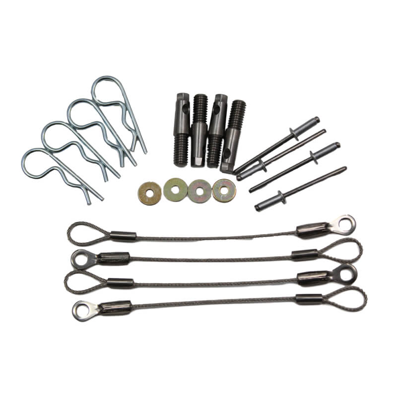 Clutch Cover Quick Release Pin Kit | Polaris Turbo With Aluminum Inner Clutch Cover