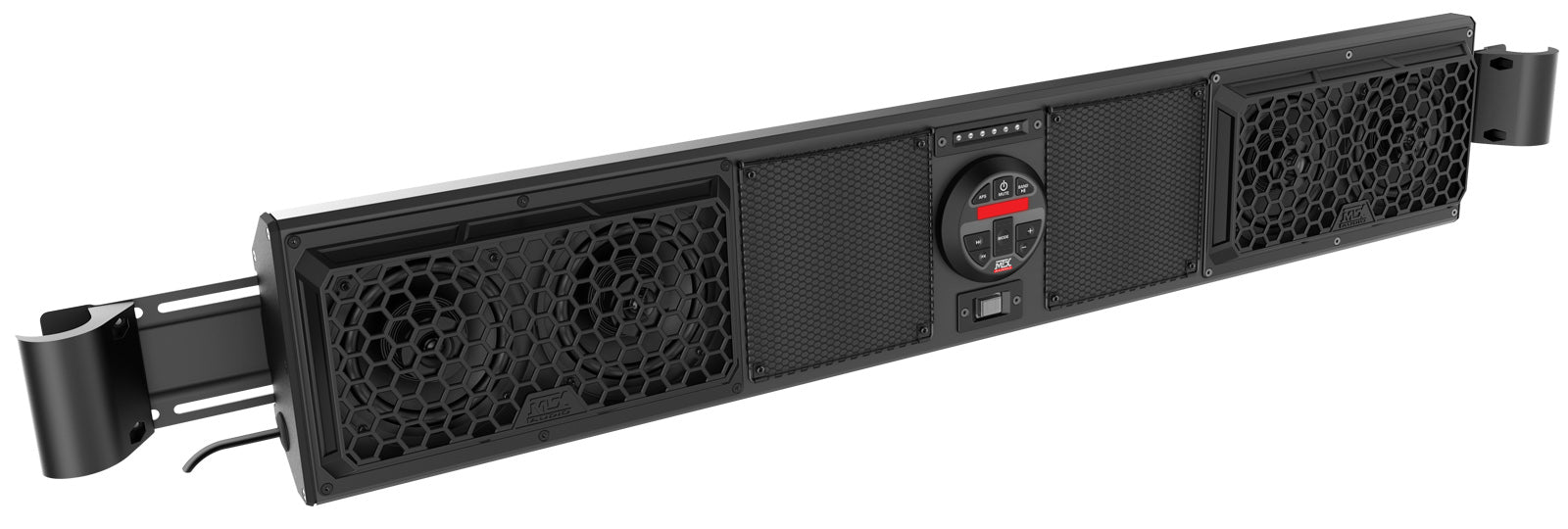 Mtx Bluetooth Overhead Utv Audio System 49.25" To 56.0". - Revolution Off-Road