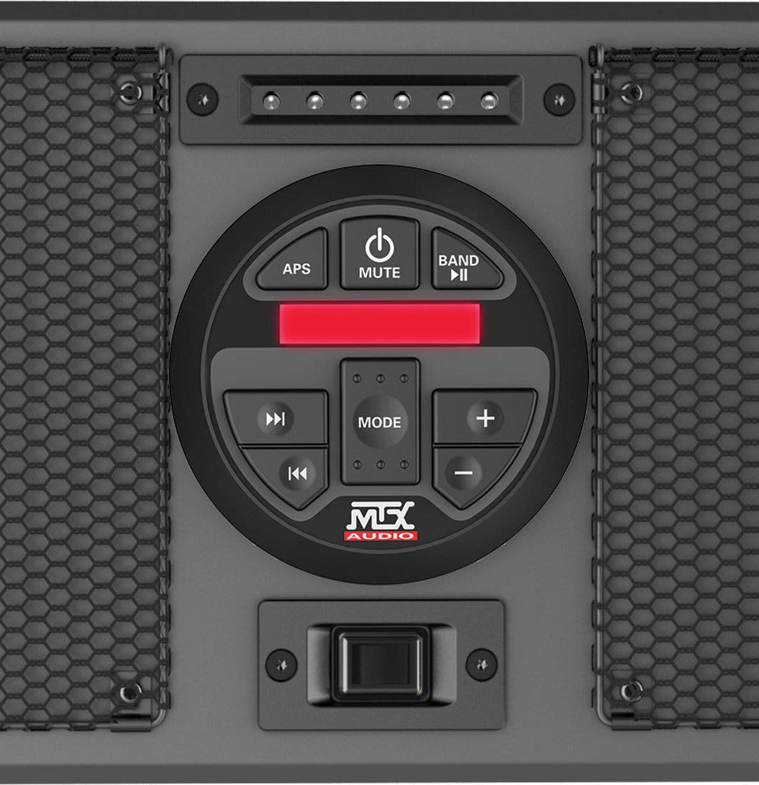 Mtx Bluetooth Overhead Utv Audio System 43.0" To 49.5" - Revolution Off-Road