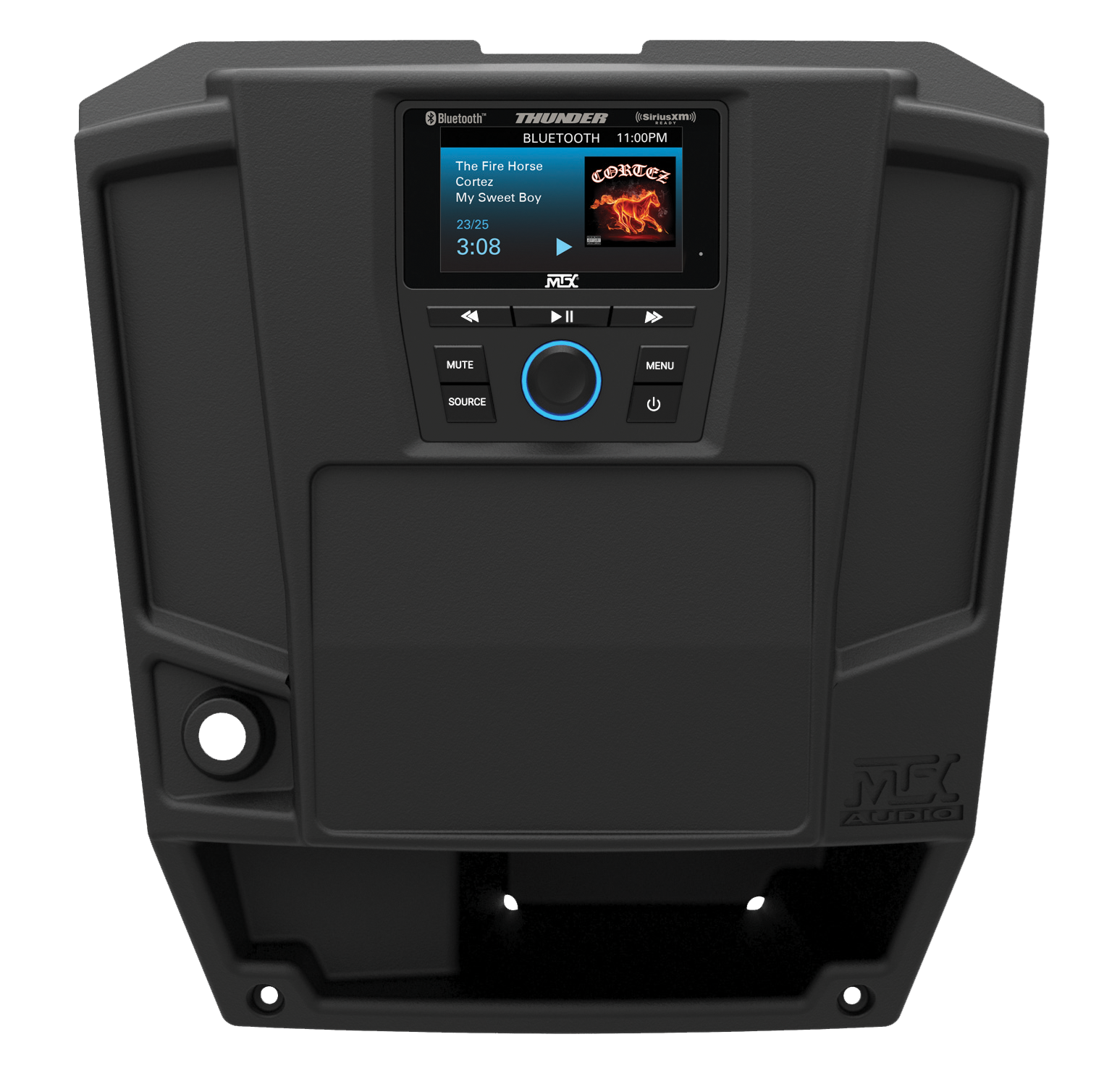 Mtx Two Speaker, Dual Amplifier, Single Subwoofer Audio System | Polaris Ranger - Revolution Off-Road