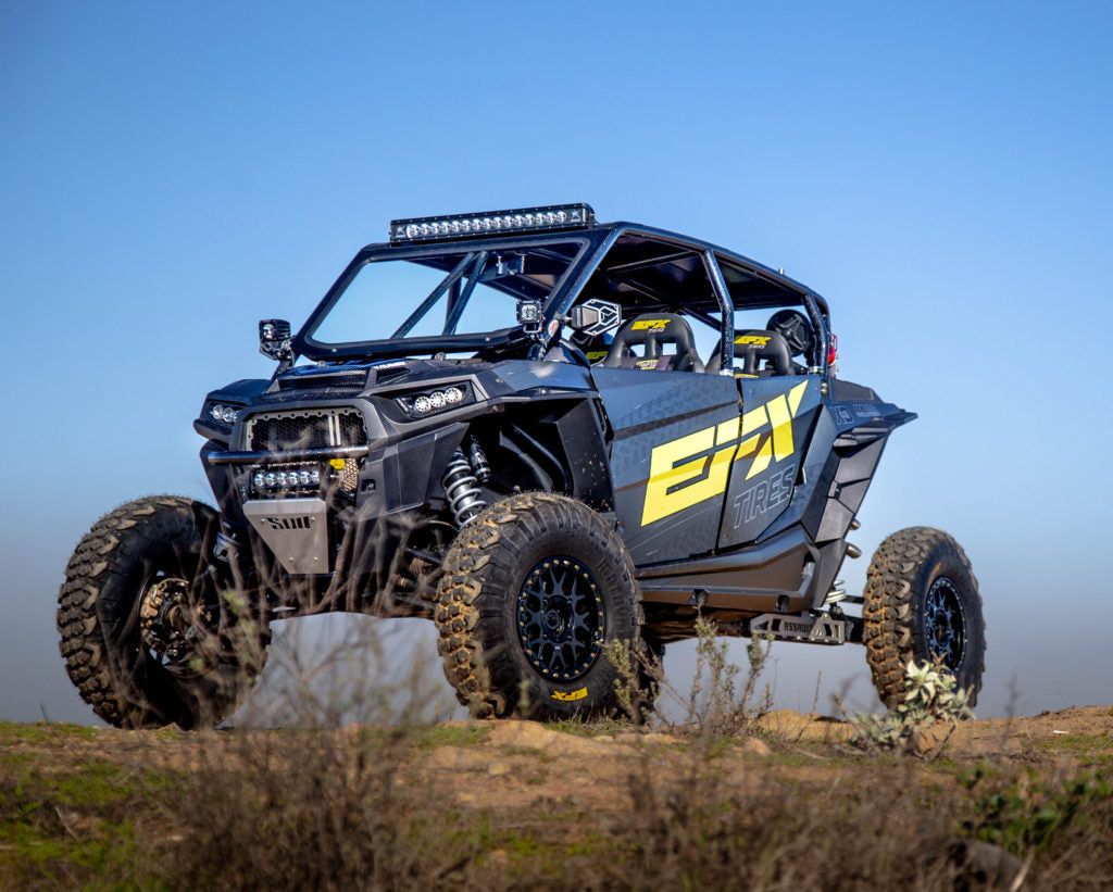 UTV Tire EFX Tire motovator mounted on polaris rzr utv 