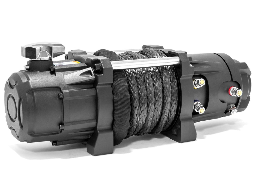 12,000 lb. Winch (with Wireless Remote & Synthetic Rope)