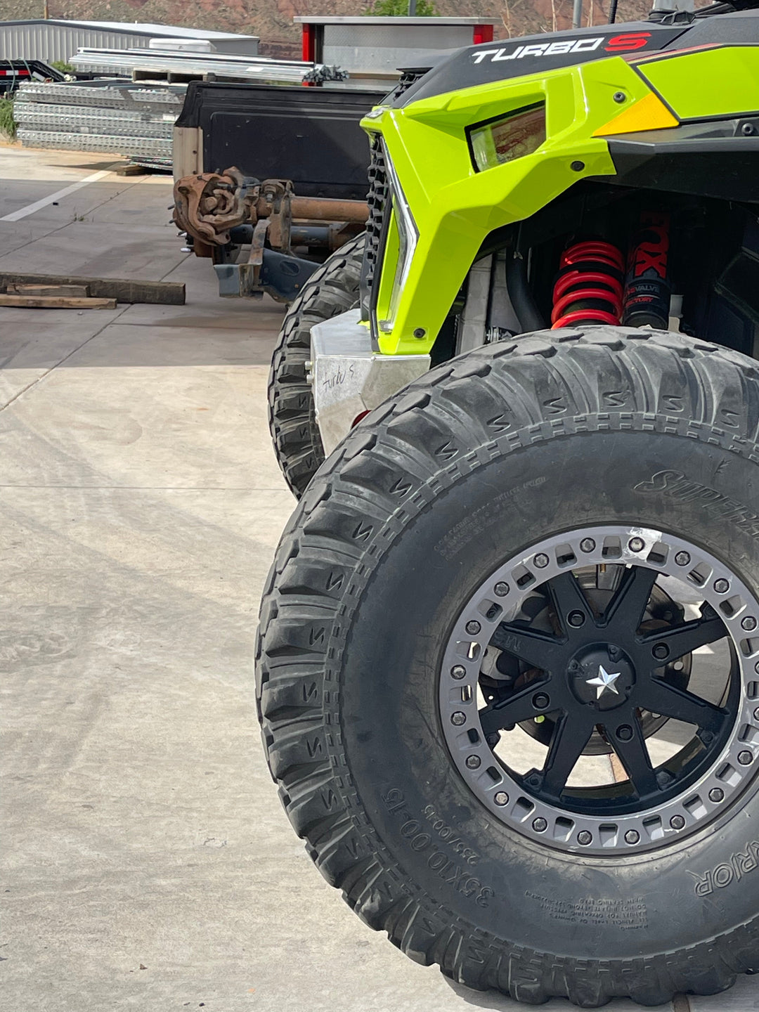 RZR Turbo S Front Bumper - Flog Industries
