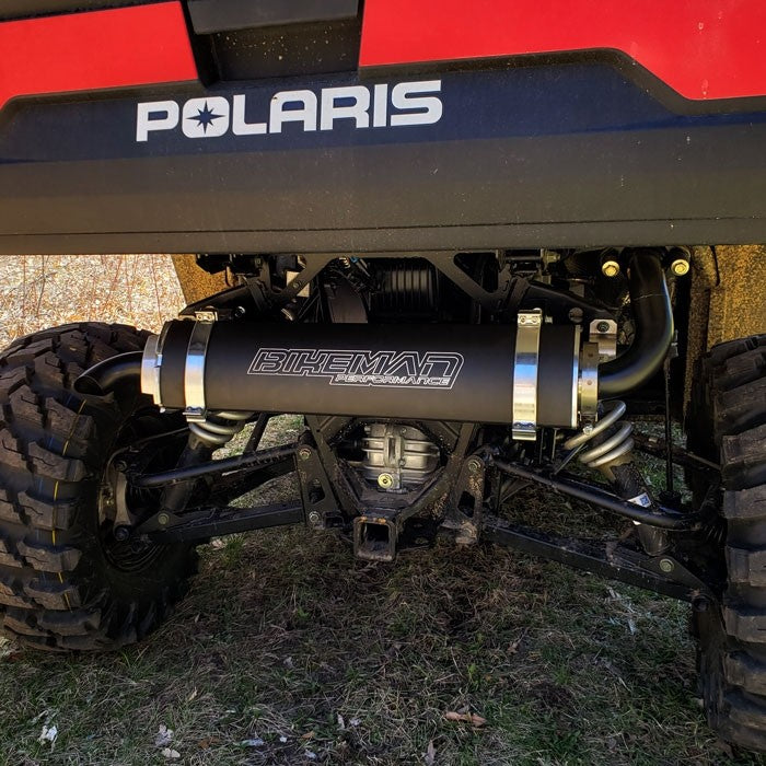 2018+ Polaris Ranger 1000 Big Mo Slip-On Exhaust Bikeman Performance - Revolution Off-Road
