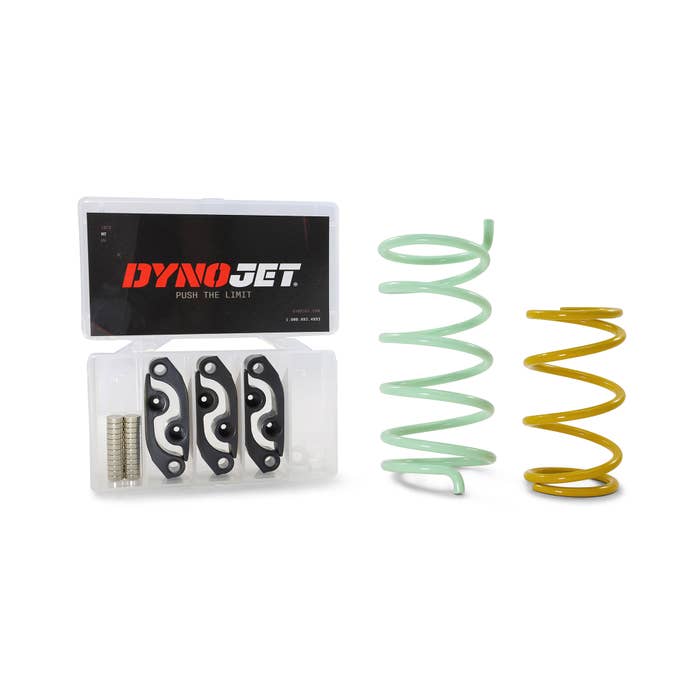 dynojet clutch kit with weights and springs for canam x3 