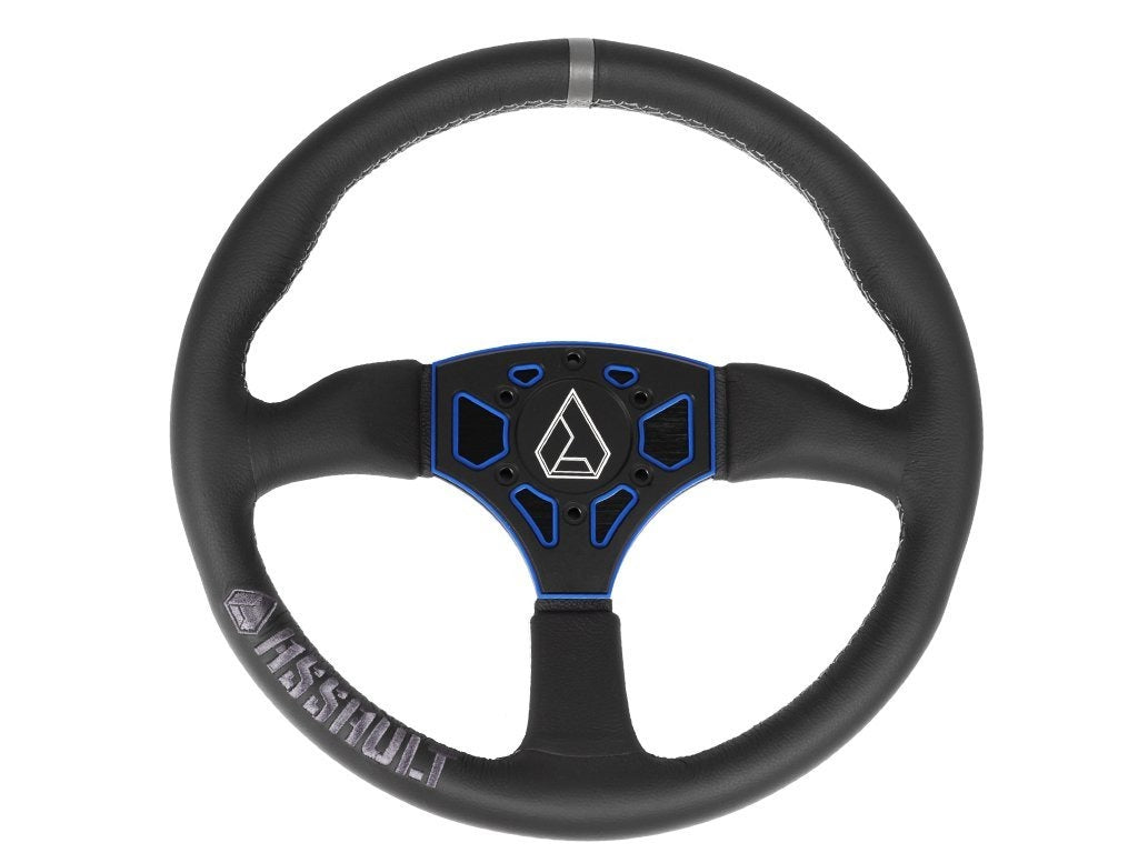 Assault Industries 350R Leather Steering Wheel (Universal) - Revolution Off-Road