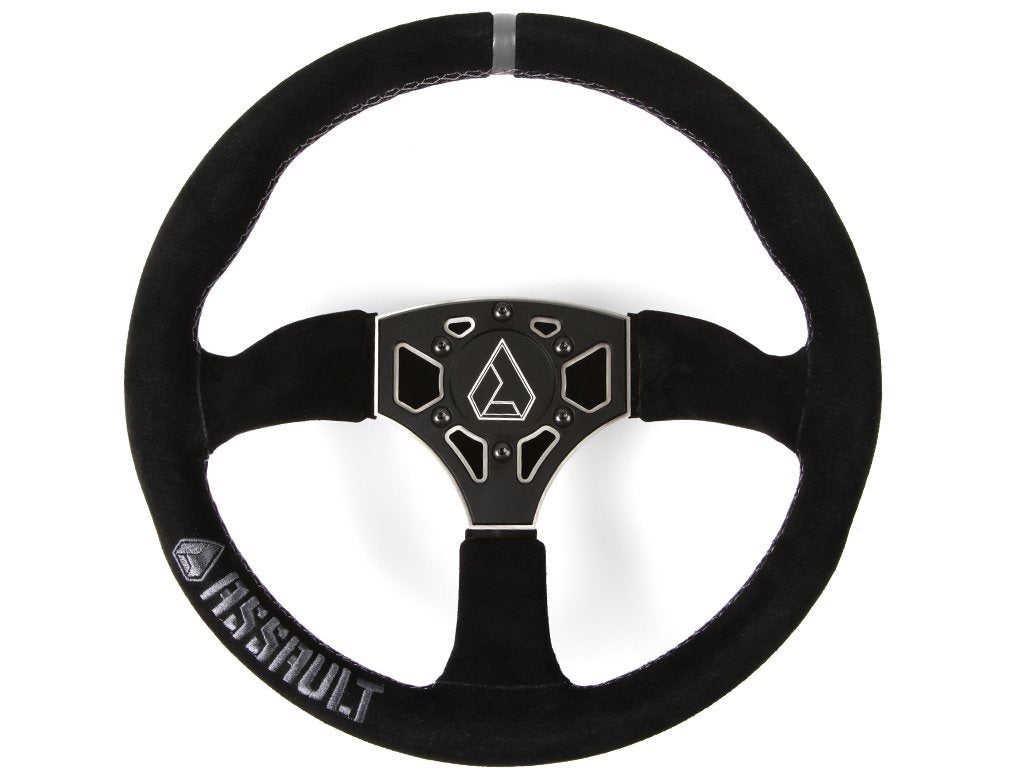 Assault Industries 350R Suede Steering Wheel (Universal) - Revolution Off-Road