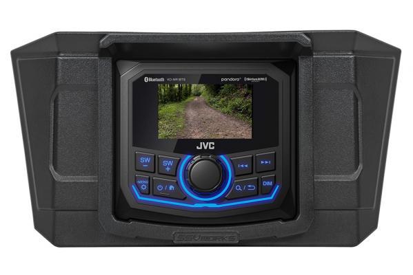 2020+ Polaris RZR Pro Series JVC MR1 Media-Receiver Plug-&-Play Kit