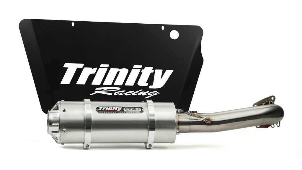 Trinity Racing Polaris RZR Turbo Turbo S Trinity Racing Stinger Exhaust - Revolution Off-Road