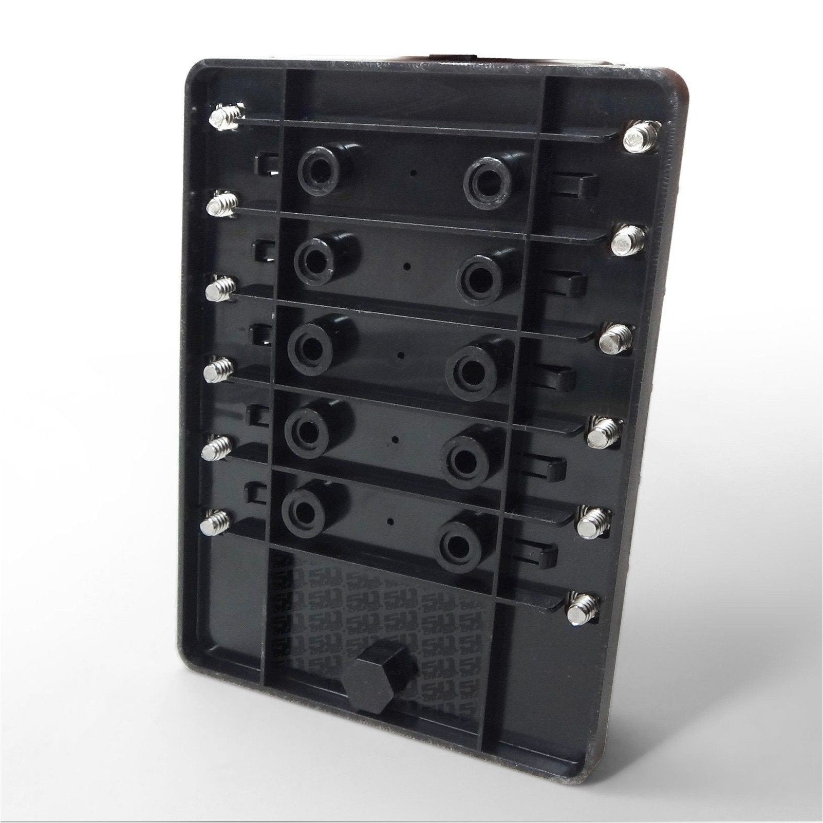 50 Caliber Racing 12 Way Fuse Block - Blade Terminals - LED Indicators