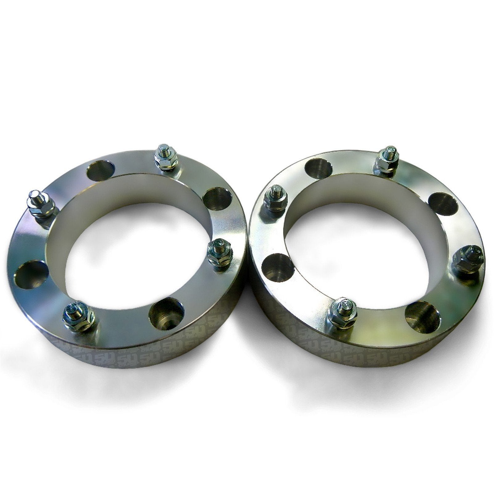 4x156 Wheel Spacers 3/8"-24 Studs 1" (Pair) | 50 Caliber Racing