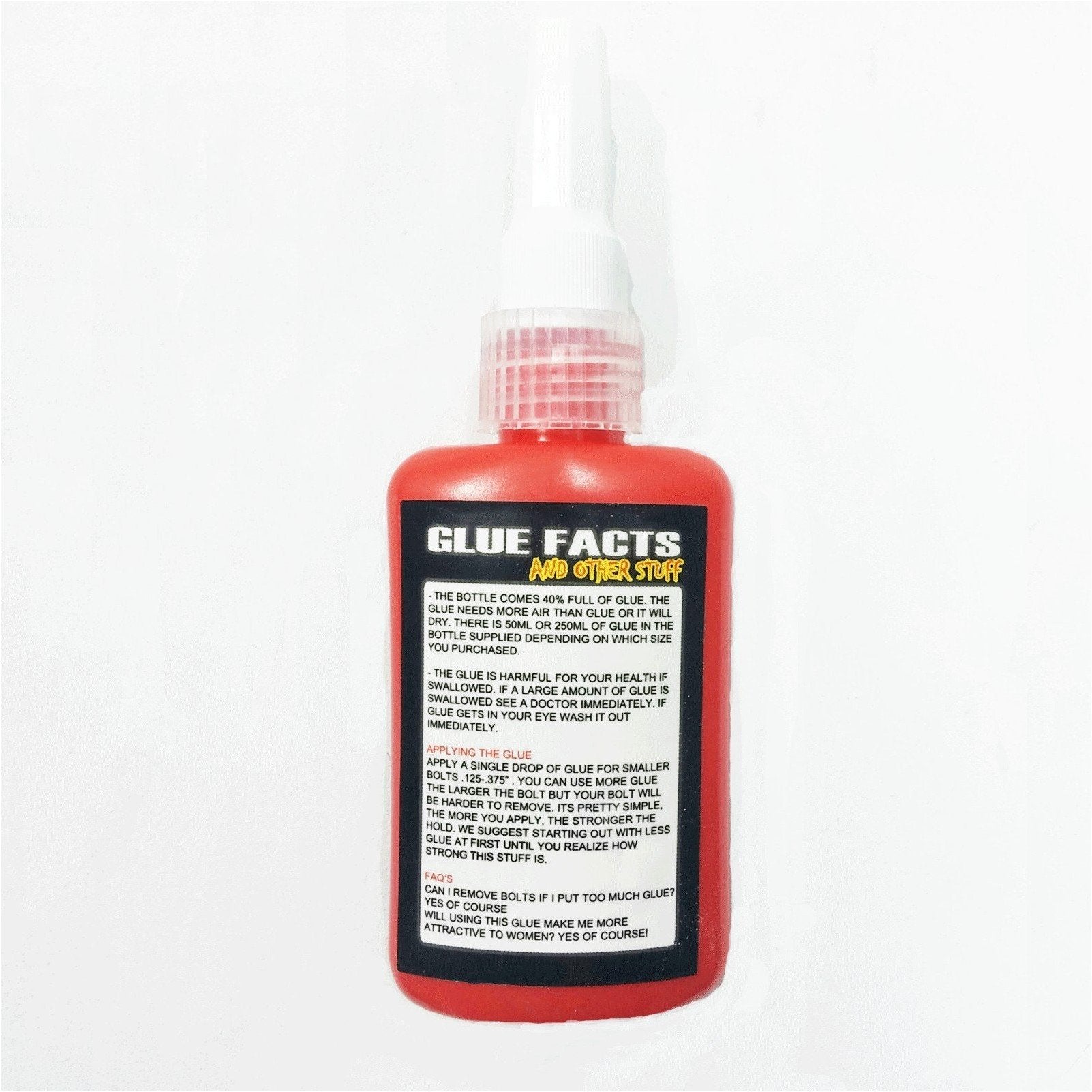 50 Caliber Racing Bolt Glue 50ml Thread Locker