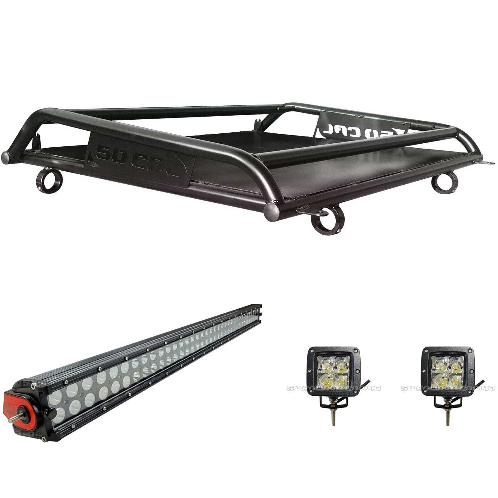 50 Caliber Racing Custom Roof Rack 4 Seat RZR XP 1000 / XP Turbo