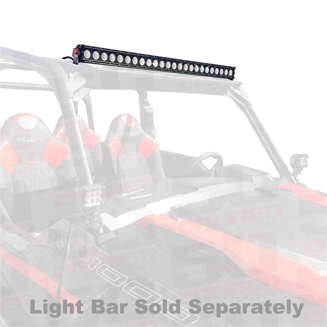 50 Caliber Racing Polaris General LED Light Bar Brackets