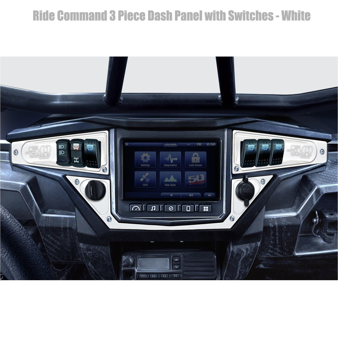 50 Caliber Racing Ride Command XP 1000 6 Switch Dash Panel