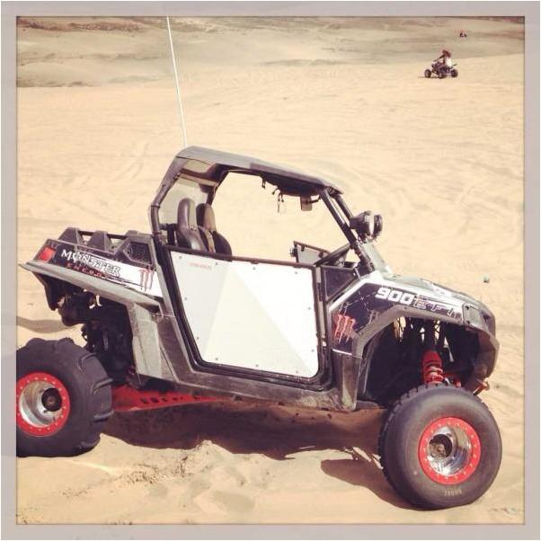 50 Caliber Racing RZR Doors (White)