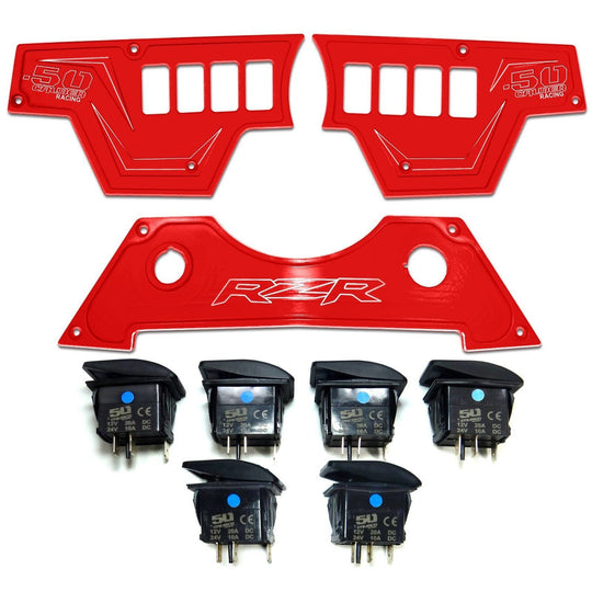 50 Caliber Racing RZR XP 1000 8 Switch Dash Panel