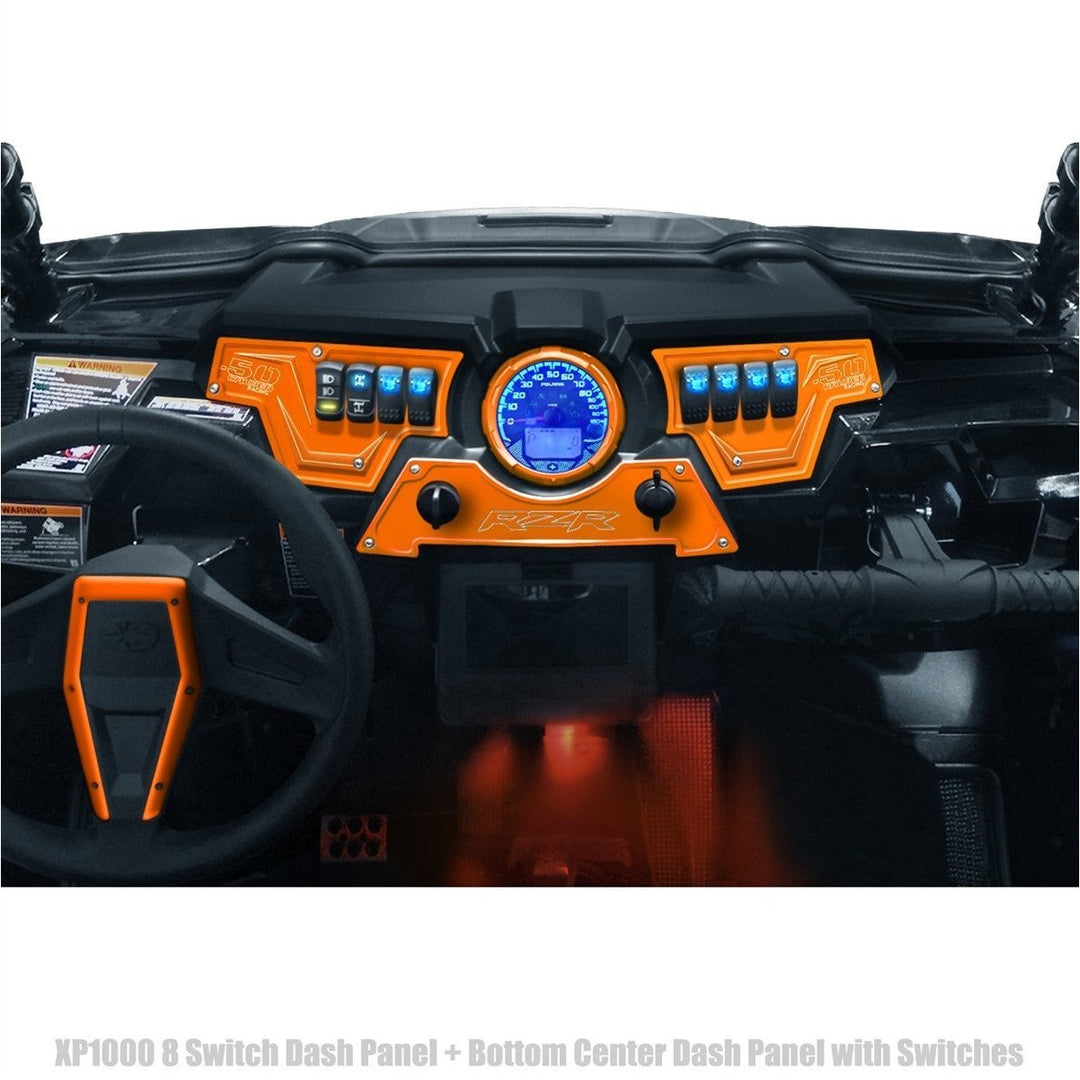50 Caliber Racing RZR XP 1000 8 Switch Dash Panel