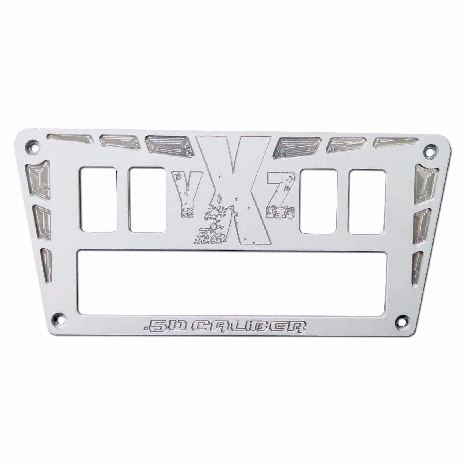 50 Caliber Racing YXZ 1000R Custom CNC 4 Switch Dash Panel