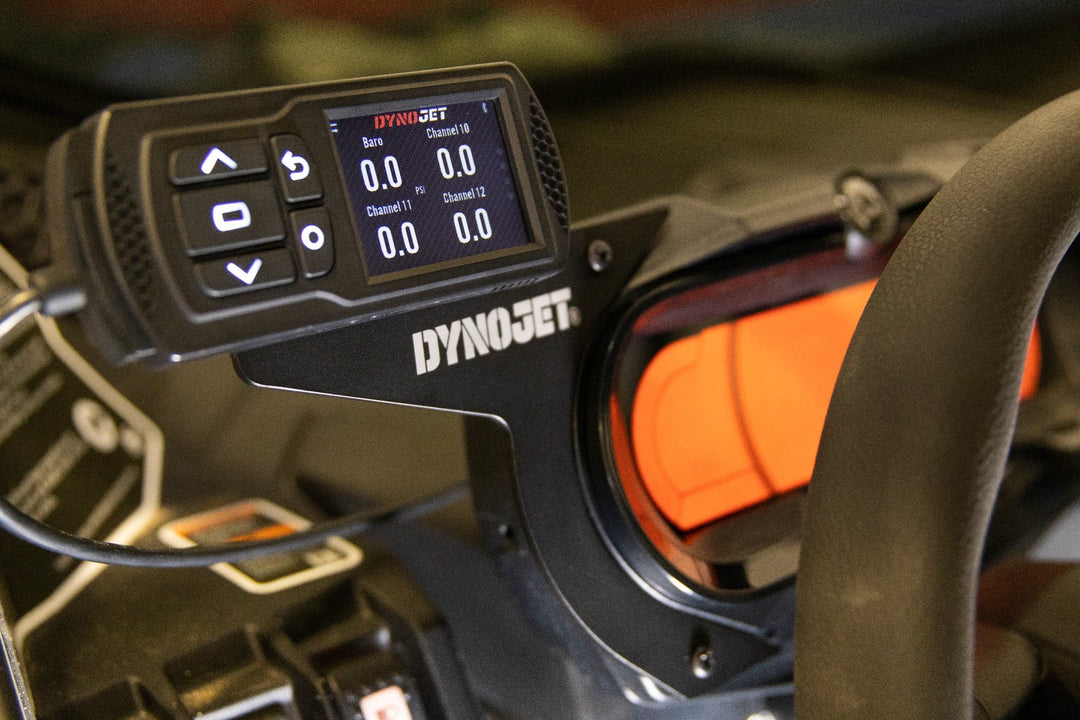 dynojet pv3 mount for canam x3 mounted in x3 