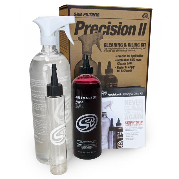Cleaning Kit For Precision II Cleaning and Oil Kit Red Oil Oiled S&B - Revolution Off-Road
