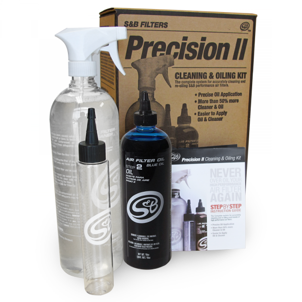 Cleaning Kit For Precision II Cleaning and Oil Kit Blue Oil Oiled S&B - Revolution Off-Road